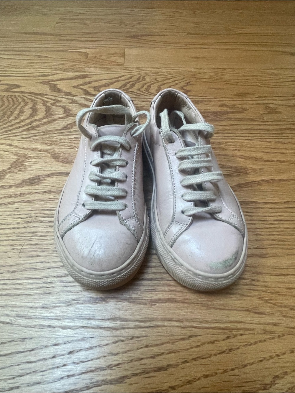 Common Projects kid shoes pink
